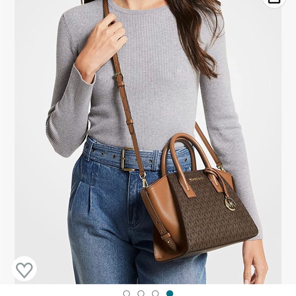 Michael Kors Avril Small Top Zip Satchel - Picture 4 of 6